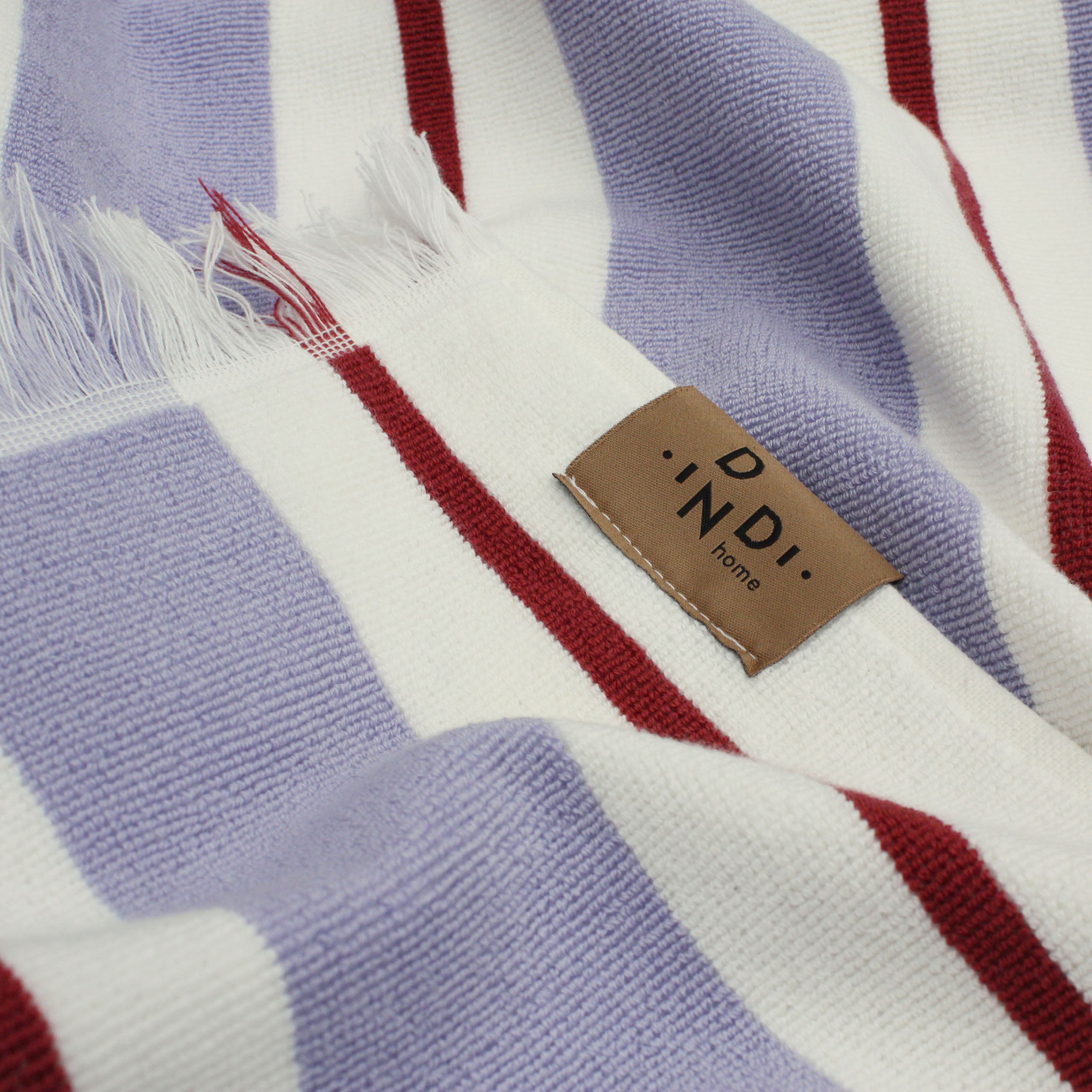 Strandlaken Lost at Sea Lila 100x180