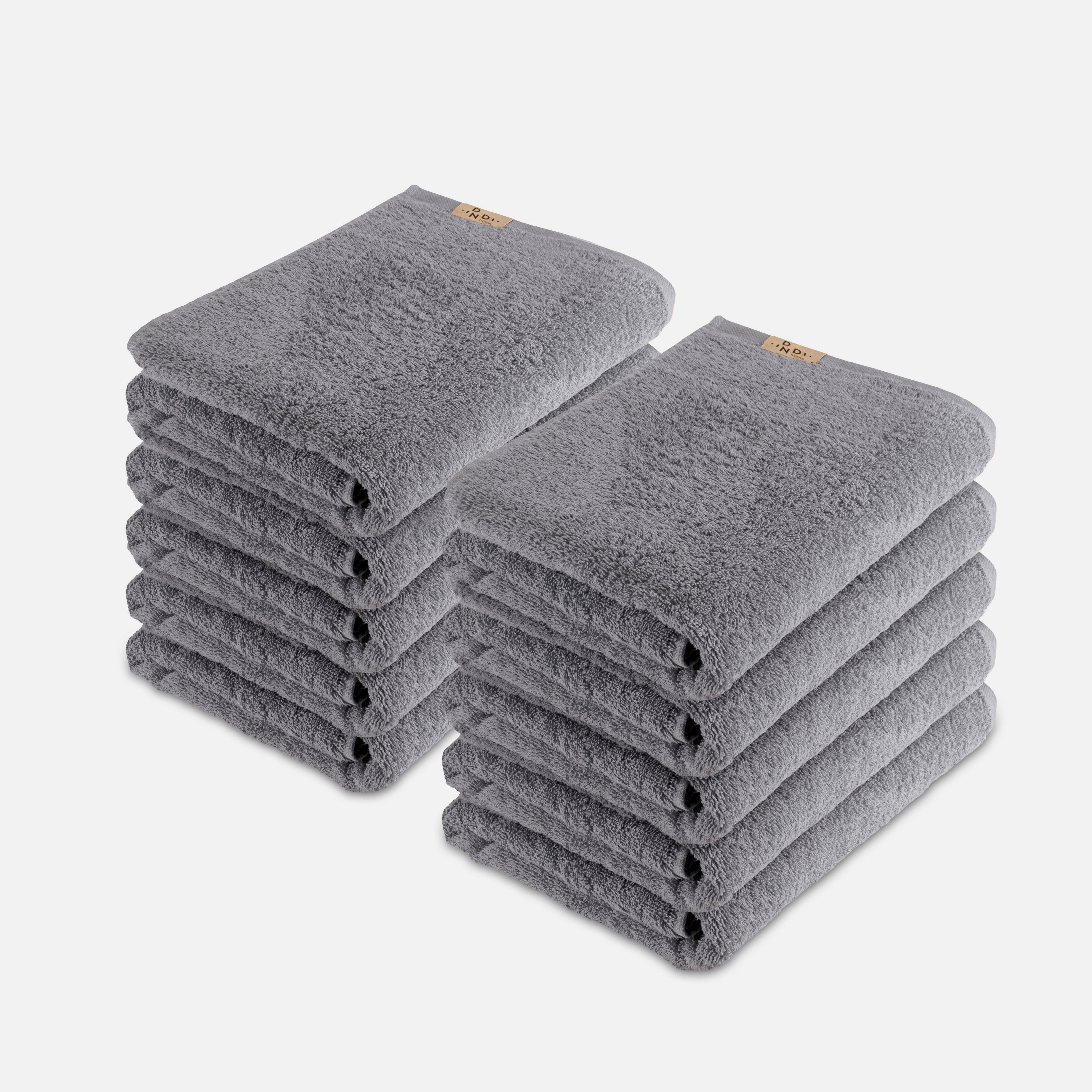 Badlaken Soft Beauty Uni Set van 10 stuks 70x140cm