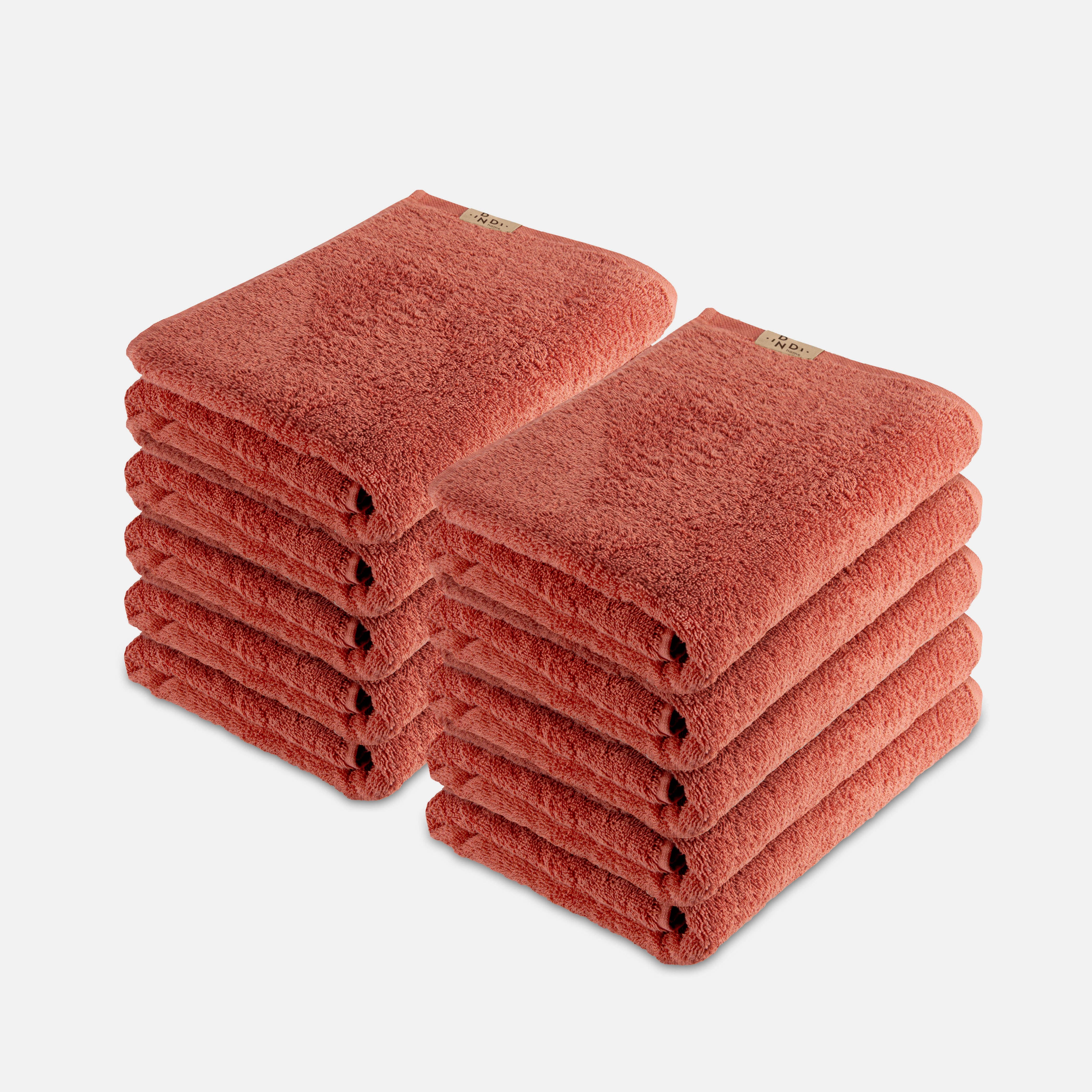 Badlaken Soft Beauty Uni Set van 10 stuks 70x140cm