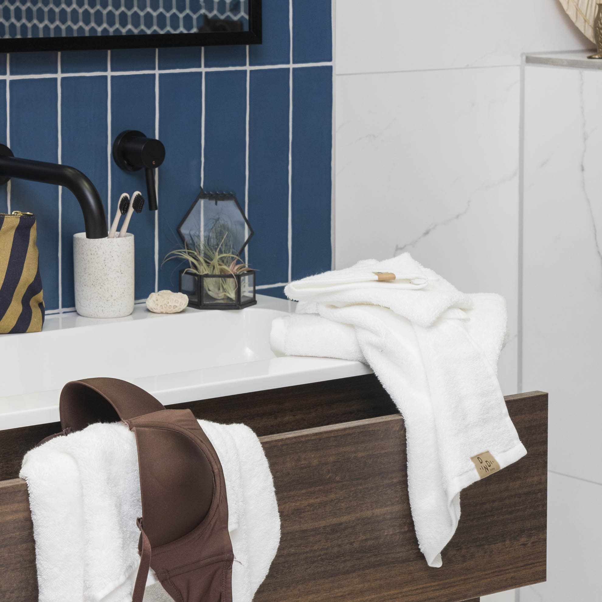 Badlaken Soft Beauty Uni Set van 5 stuks 70x140cm