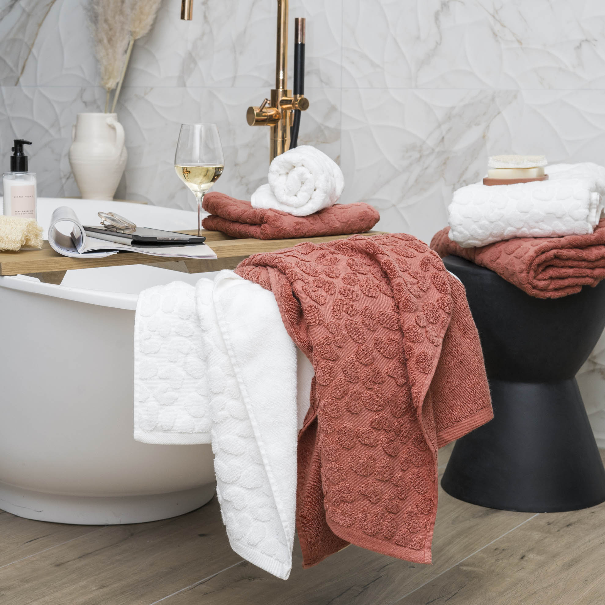 Badlaken Soft Beauty Set van 10 stuks 70x140cm