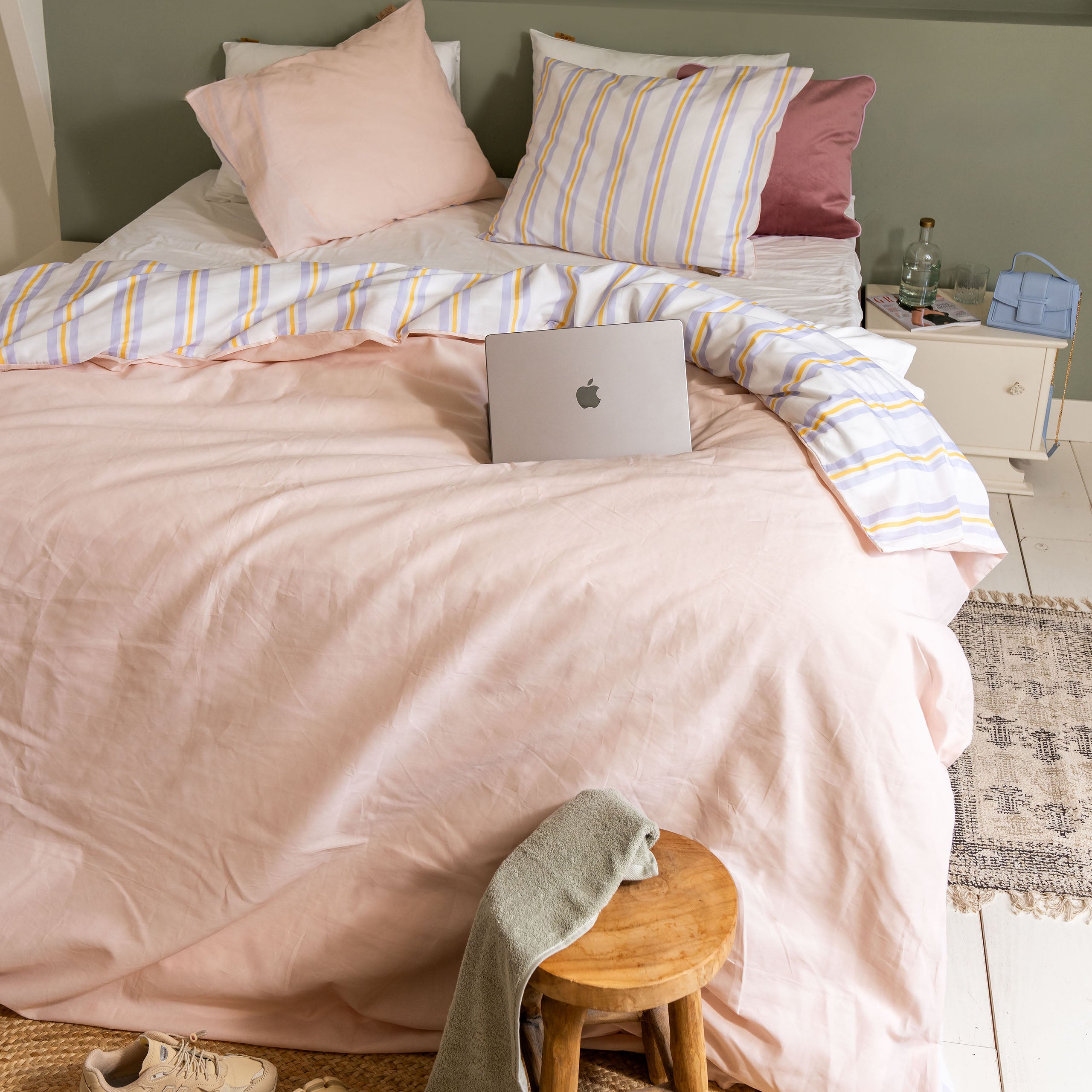 Dekbedovertrek Bright Blush Roze