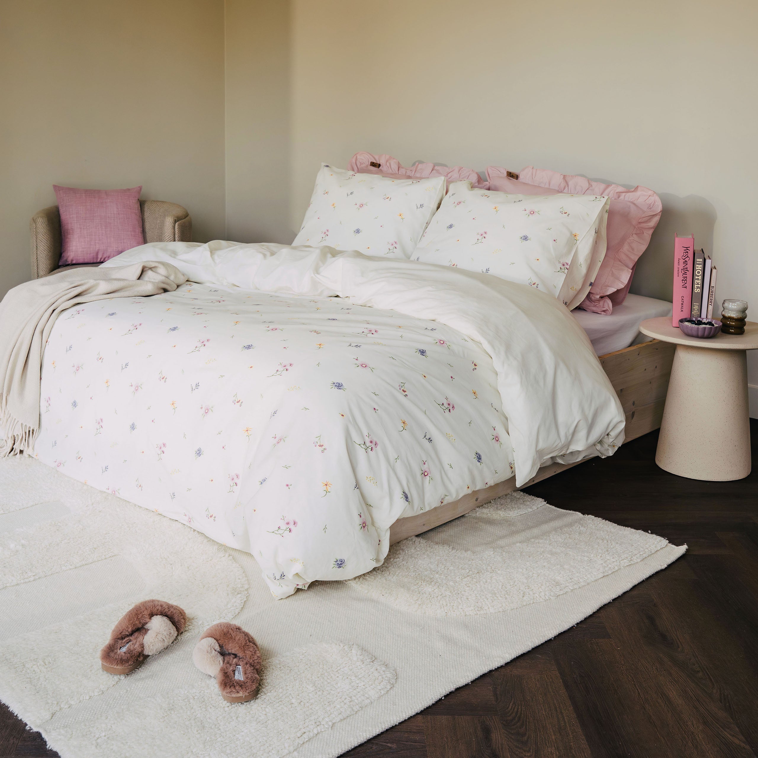 Dekbedovertrek Forever Spring Wit