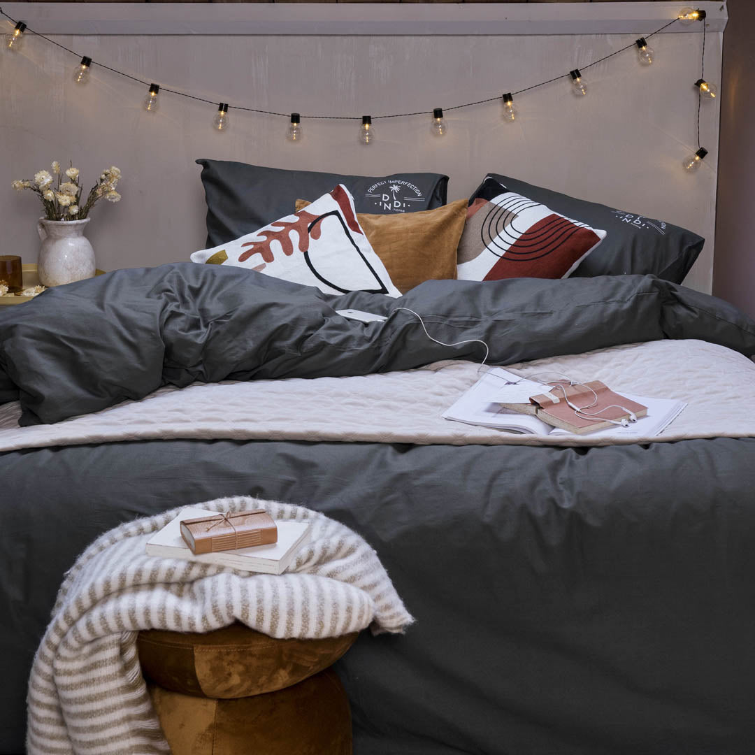 Dekbedovertrek Plain Beauty Zwart