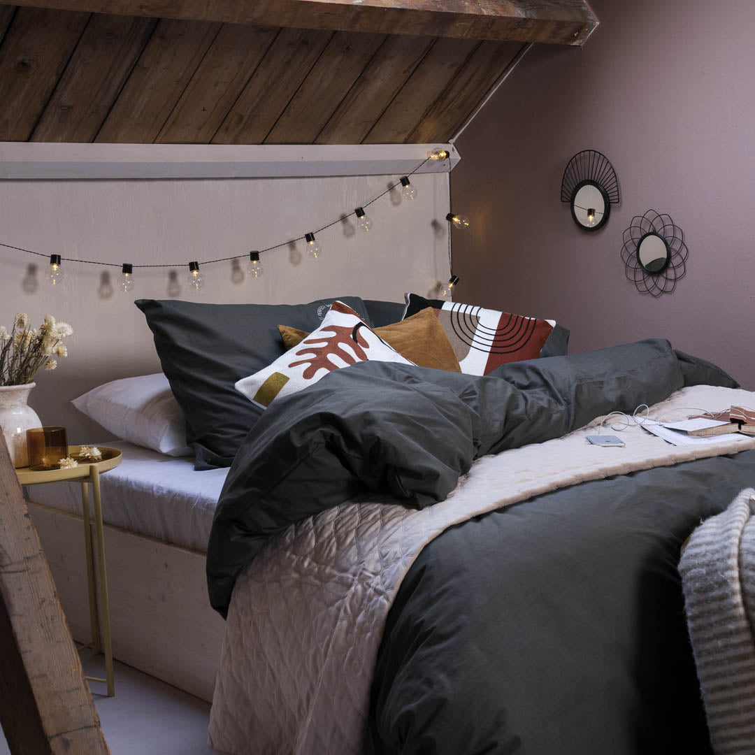 Dekbedovertrek Plain Beauty Zwart