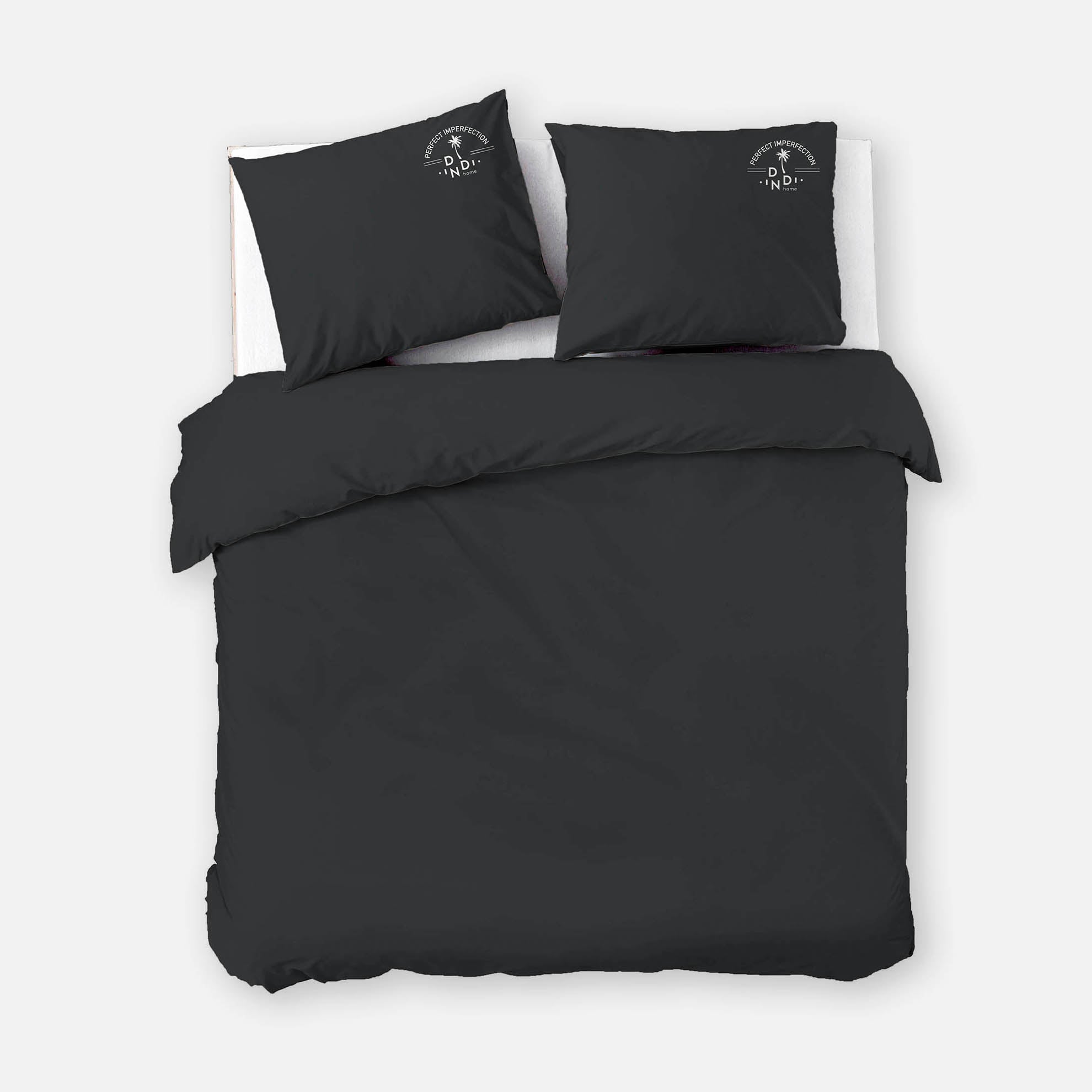 Dekbedovertrek Plain Beauty Zwart