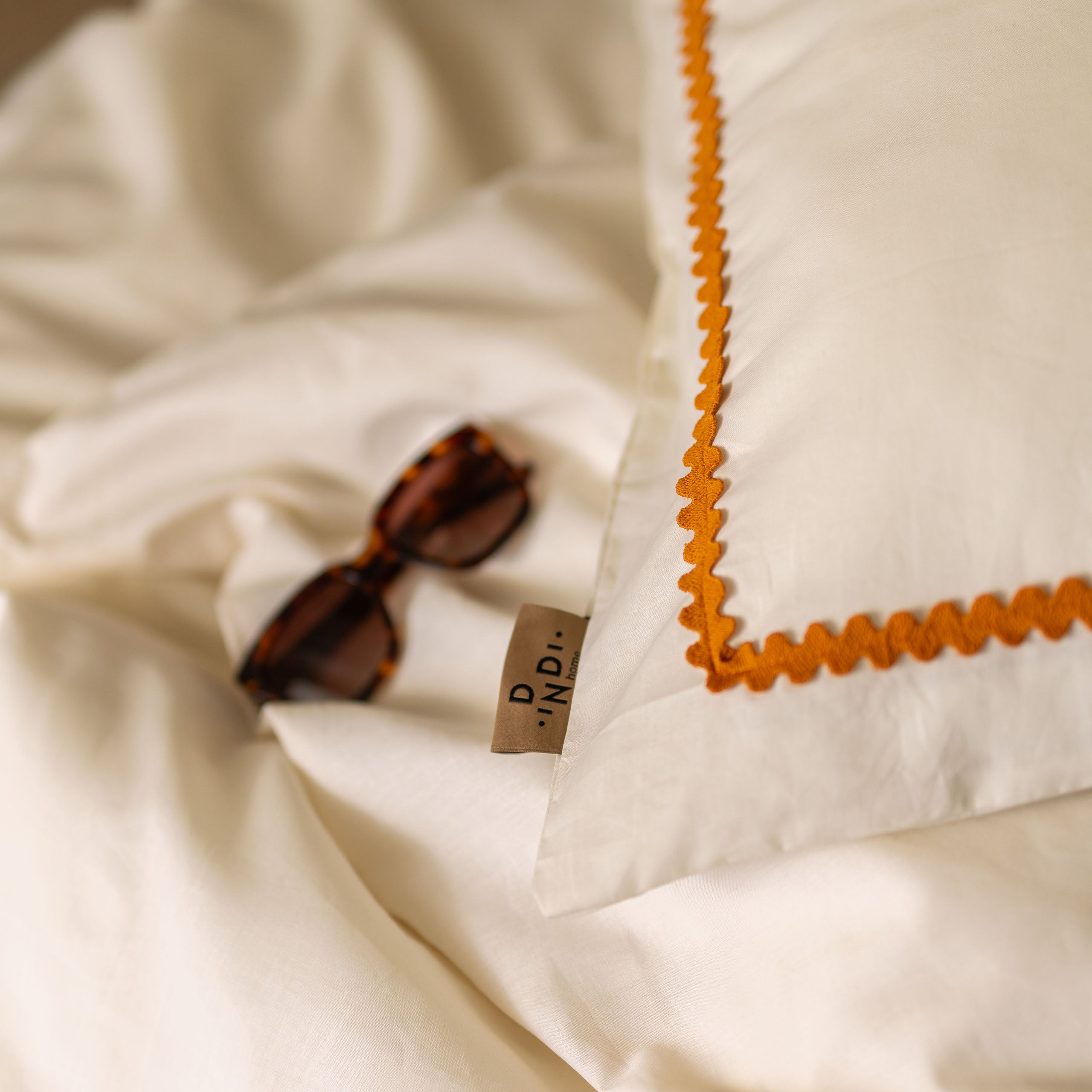 Dekbedovertrek Sunset Waves Off White