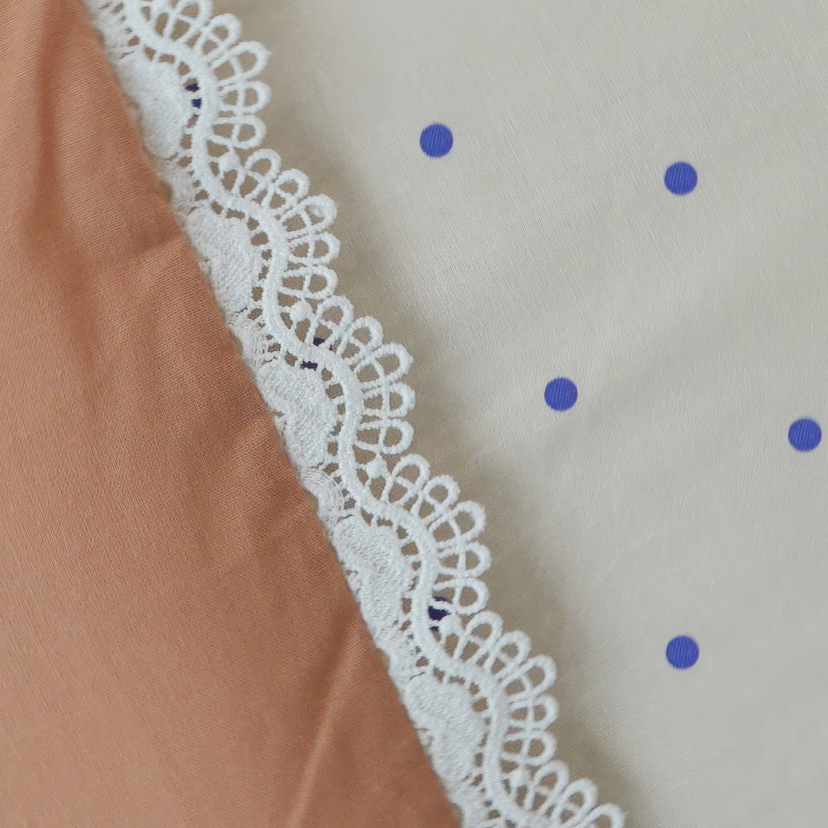 Dekbed zonder overtrek - Sweet & Sassy - Zand / Terracotta